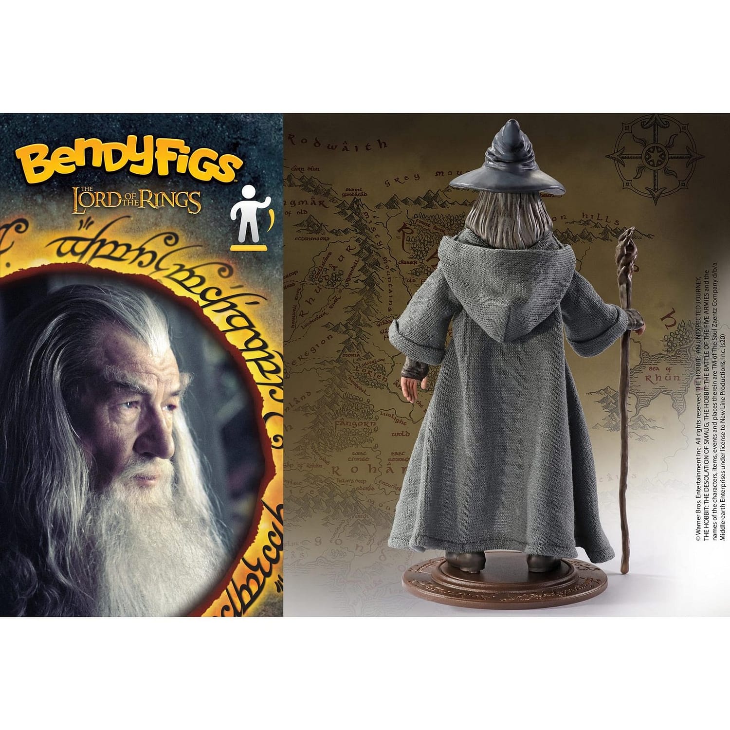 Bendyfigs Lord of the Rings - Gandalf the Grey - Bendyfigs - Image 3