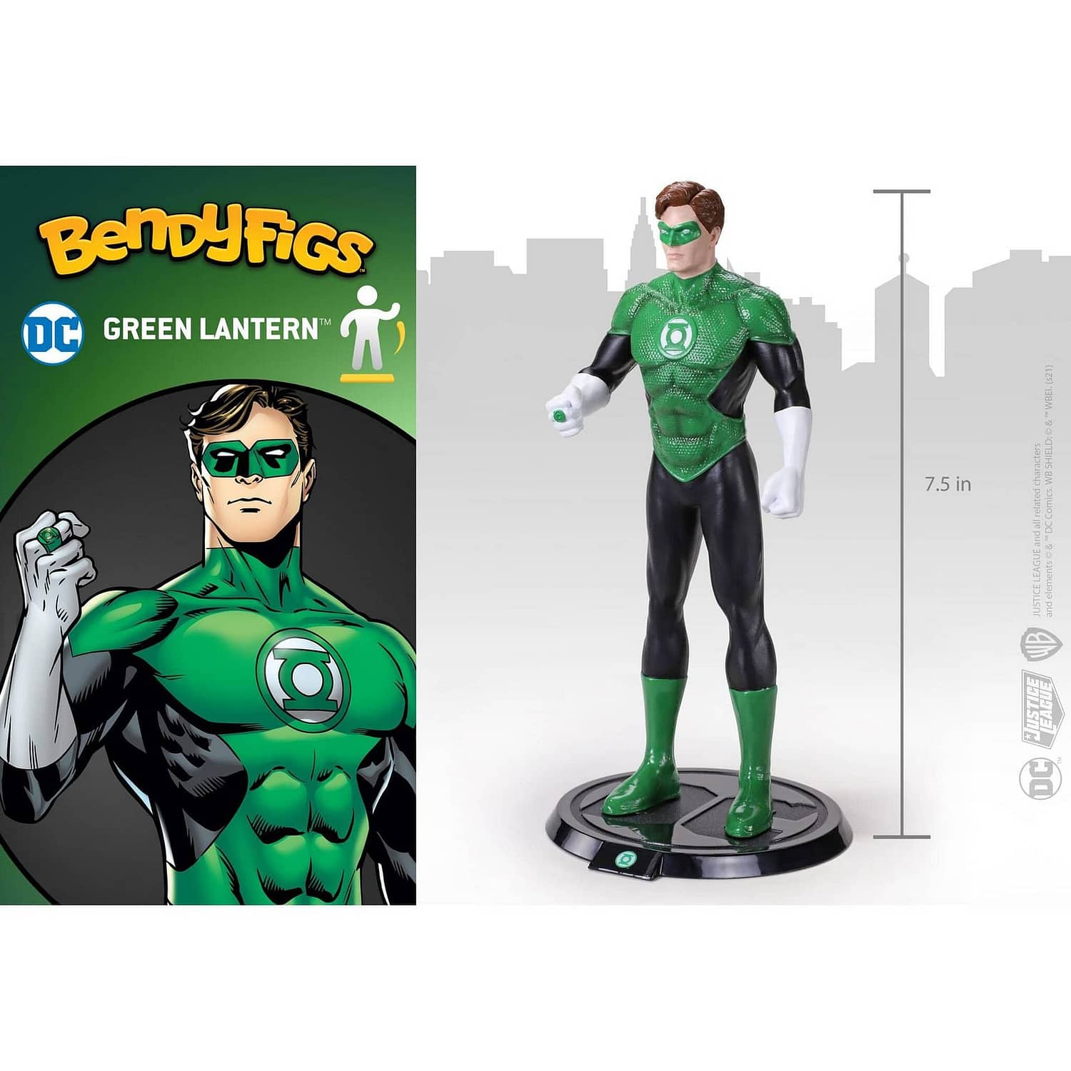 Bendyfigs Green Lantern - DC Comic - Bendyfigs