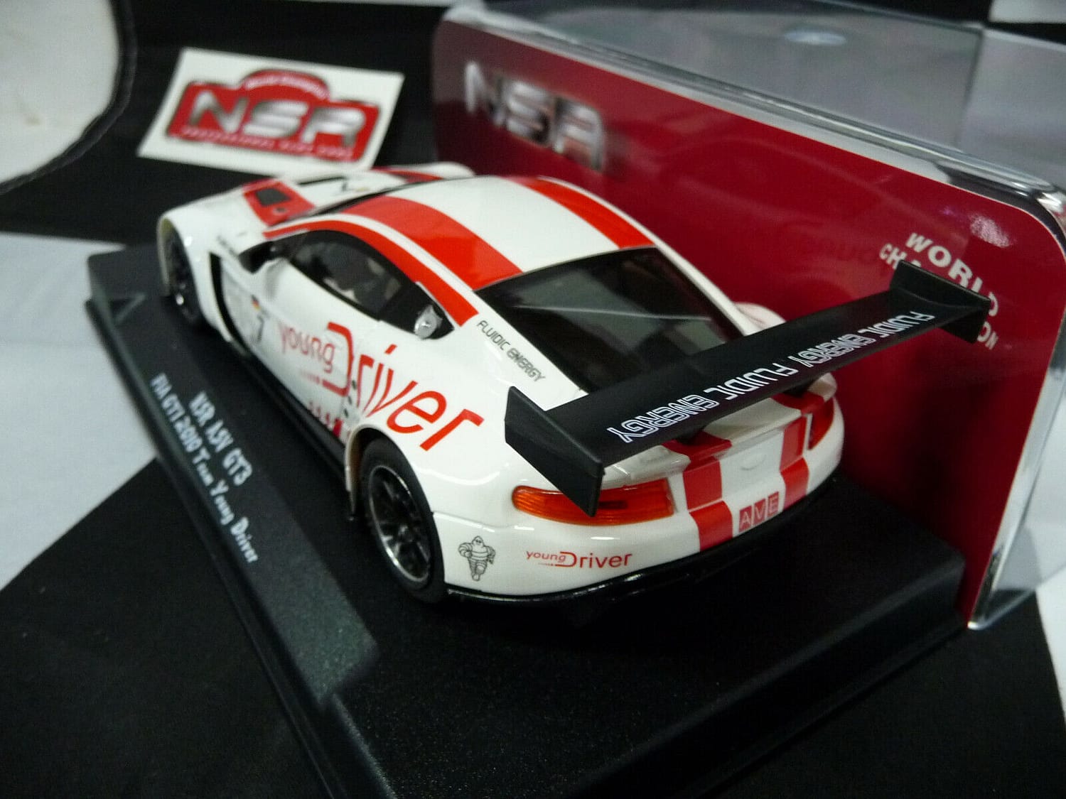 NSR 1:32 0002AW ASV GT3 FIA GT1 Young Driver Champion '10slot car also suits scalextric/carrera - Image 6