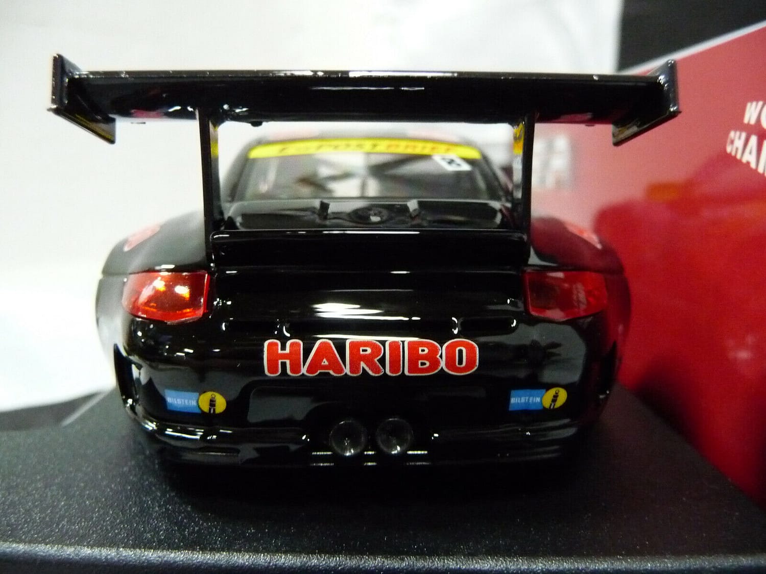 NSR 1:32 0021AW Porsche 997 GT3 Haribo No.8 Black 2011 slot car also suits scalextric/carrera - Image 7