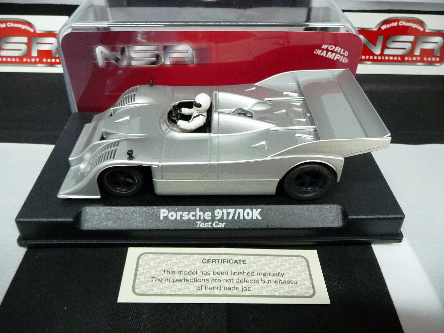 NSR 1:32 0177SW Porsche 917/10K Grey Test Car slot car also suits scalextr/carrera