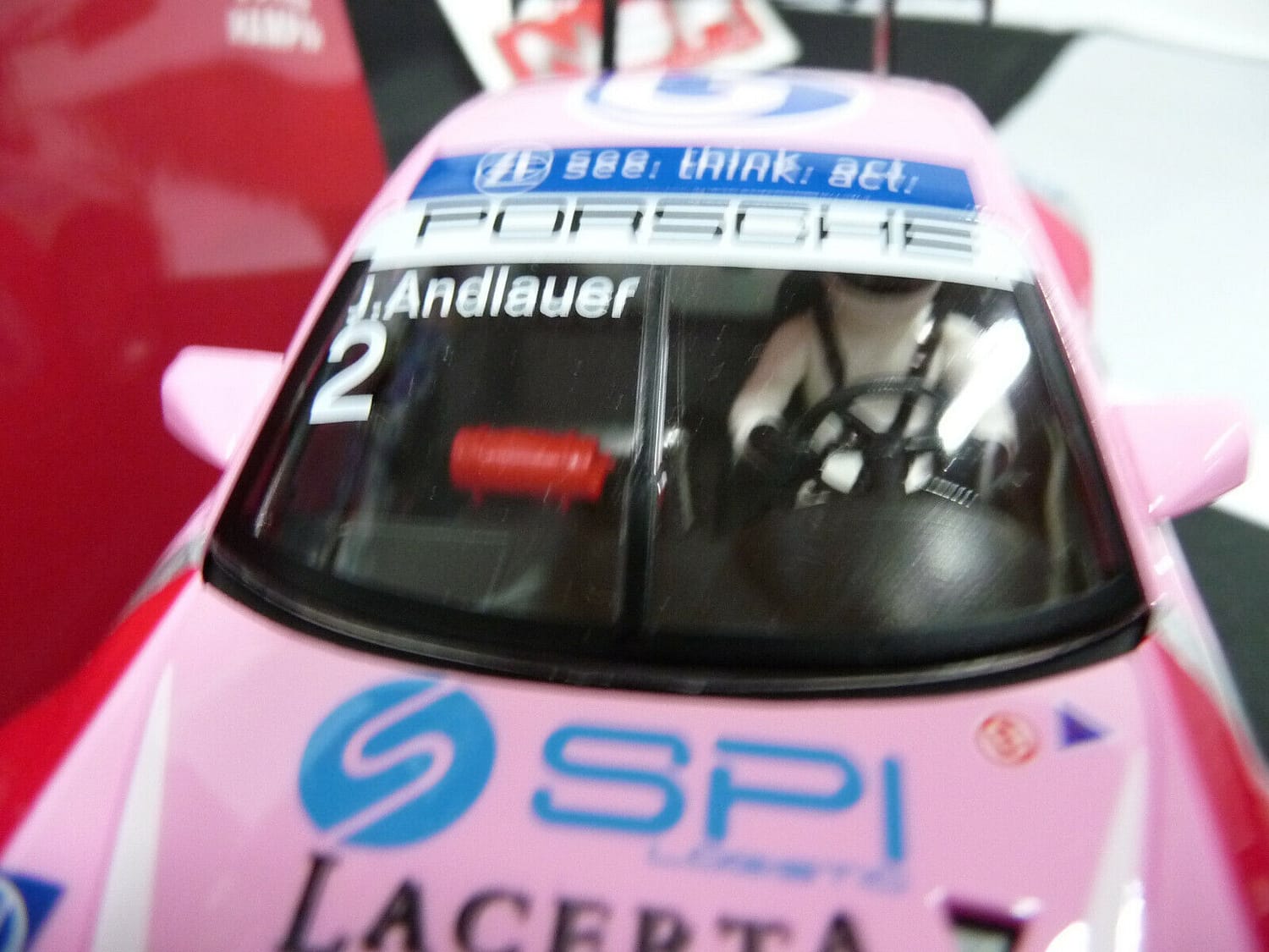 NSR 1:32 0188AW Porsche 997 Super Cup BWT J.Andlauder No.2 scalextric/carrera - Image 5