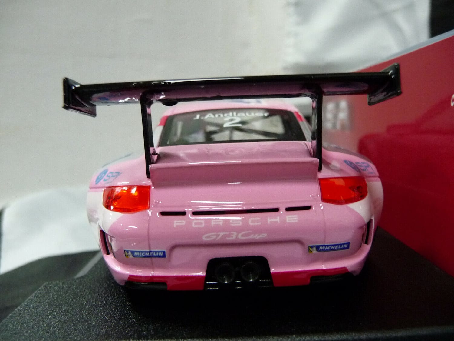 NSR 1:32 0188AW Porsche 997 Super Cup BWT J.Andlauder No.2 scalextric/carrera - Image 8