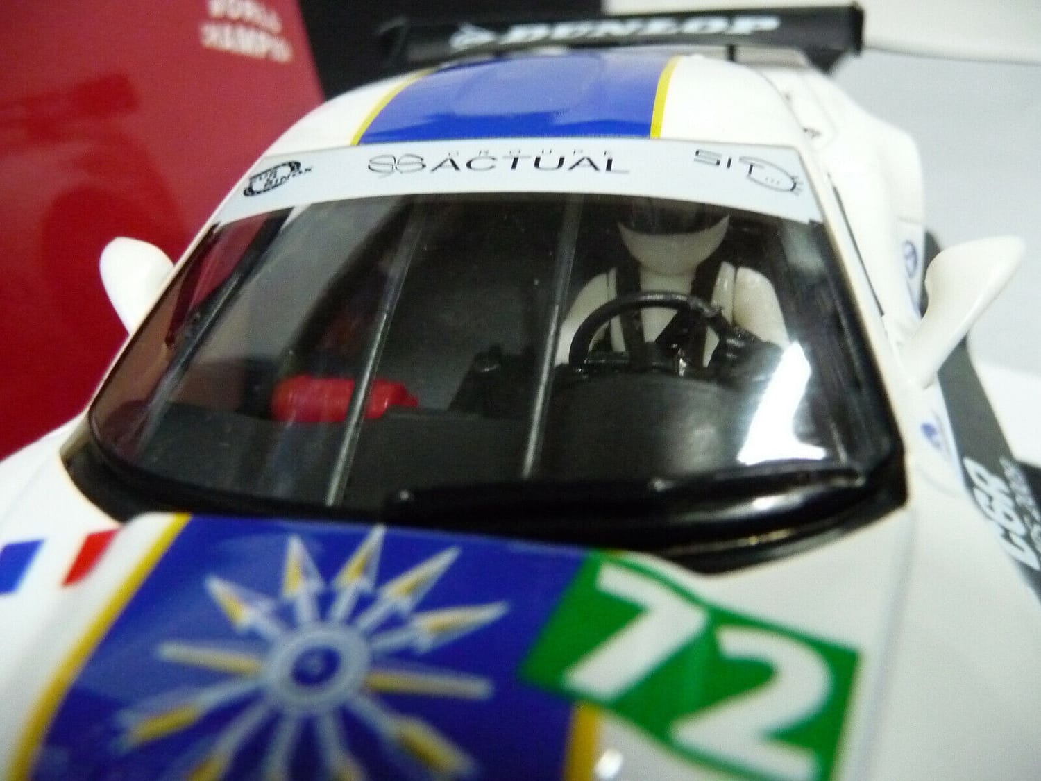 NSR 1:32 1181AW Corvette C6R Luc Alphand Adventures No.72 scalextric/carrera - Image 5