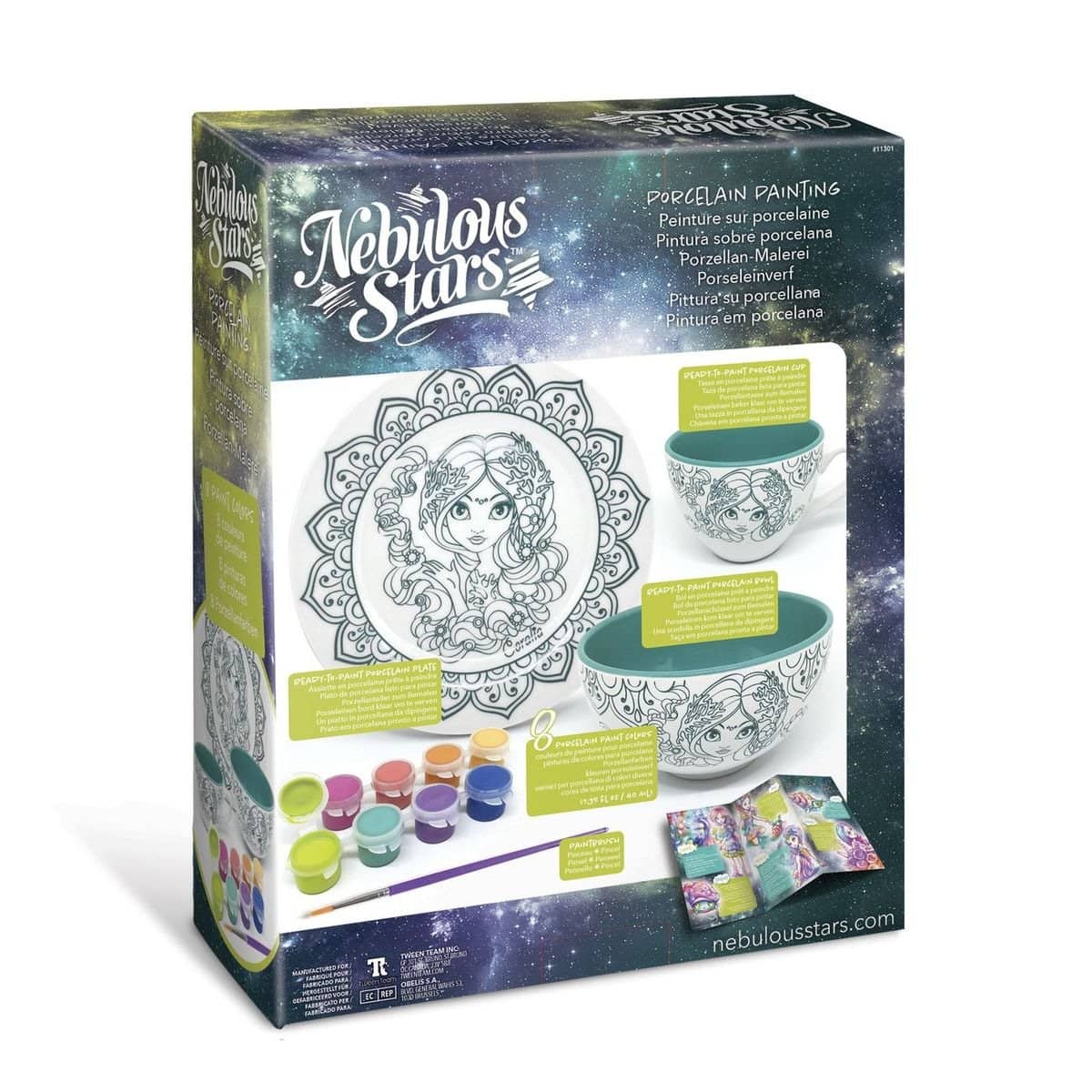 Nebulous Stars - Porcelain Painting - Image 2