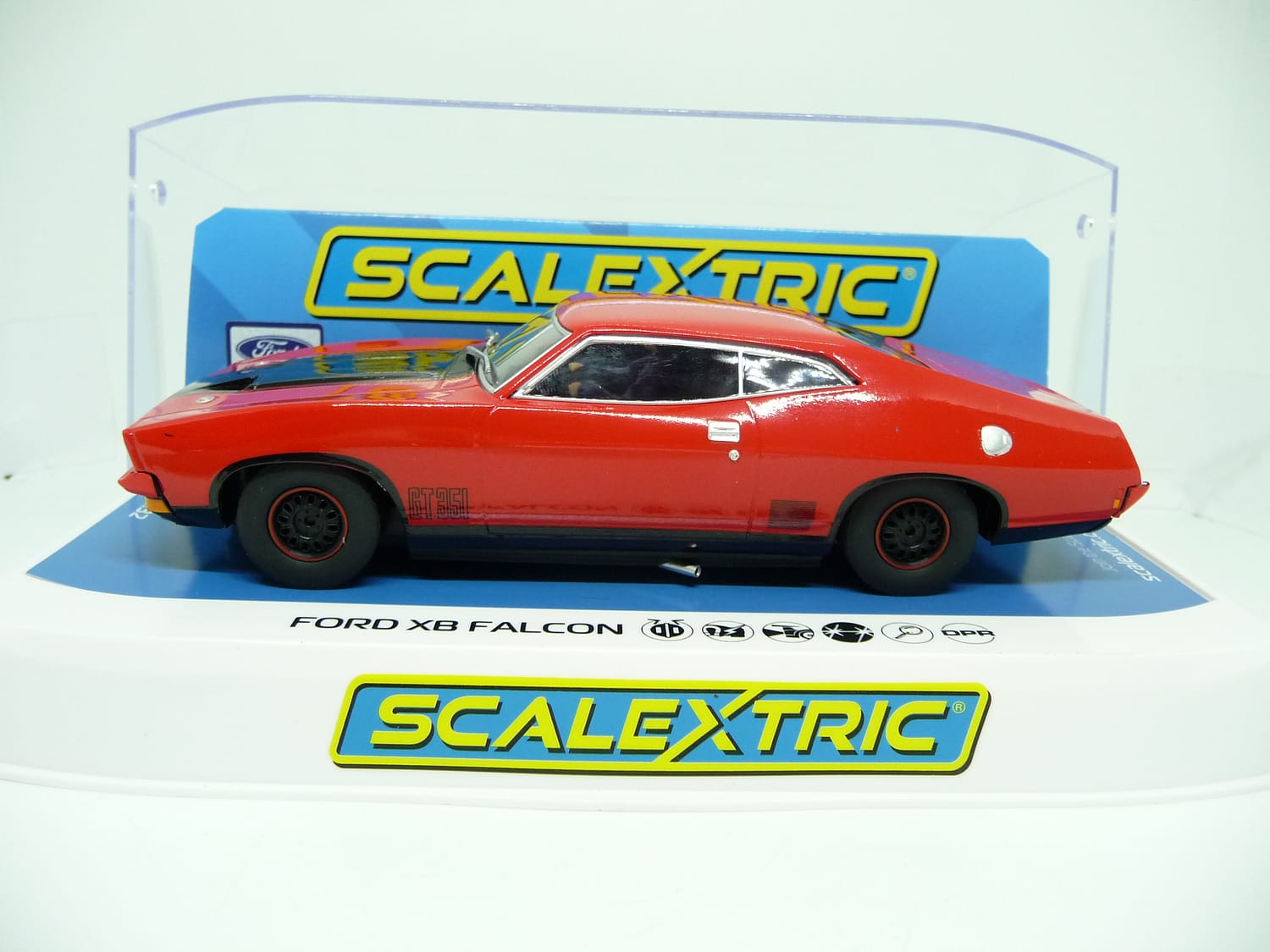 Scalextric C4265 1:32 Ford XB Falcon GT Red Pepper Slot Car also suit Carrera - Image 2