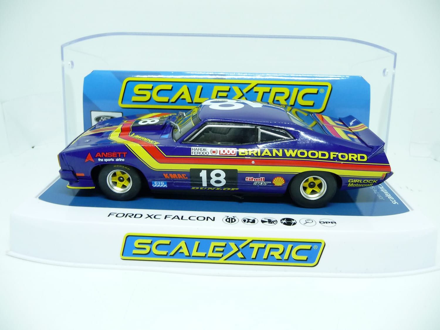 Scalextric C4260 1:32 Ford Falcon XC No18 Bathurst 1978 Slot car suit Carrera - Image 2