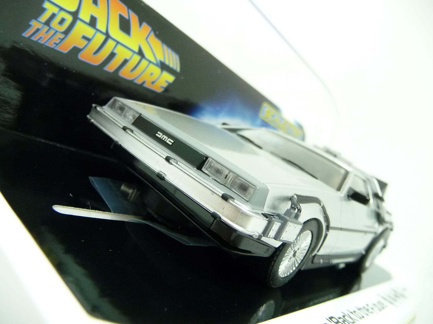 Scalextric C4117 Delorean - 'Back to the Future slot car also suits Carrera