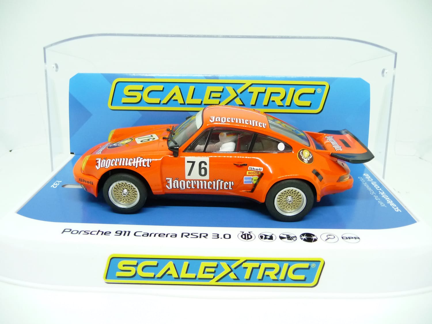 Scalextric C4211 1:32 Porsche 911 Carrera RSR Slot Car Suit Carrera - Image 2