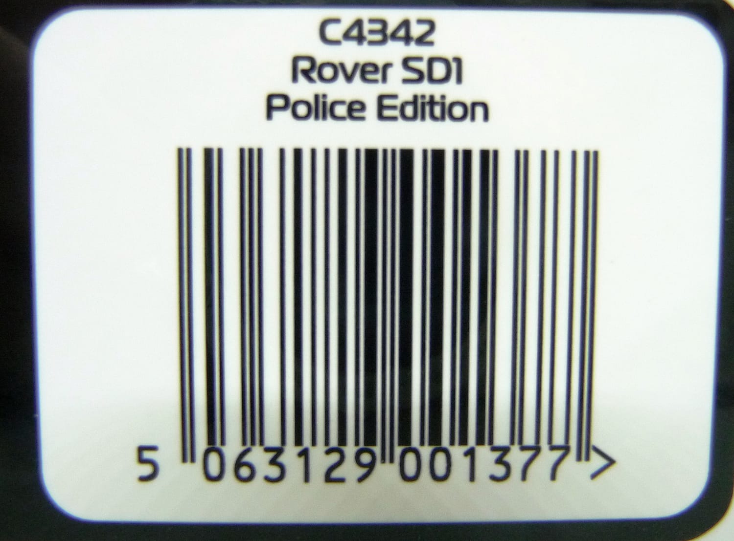 Scalextric C4342 Rover SD1 - Police Edition - Image 5