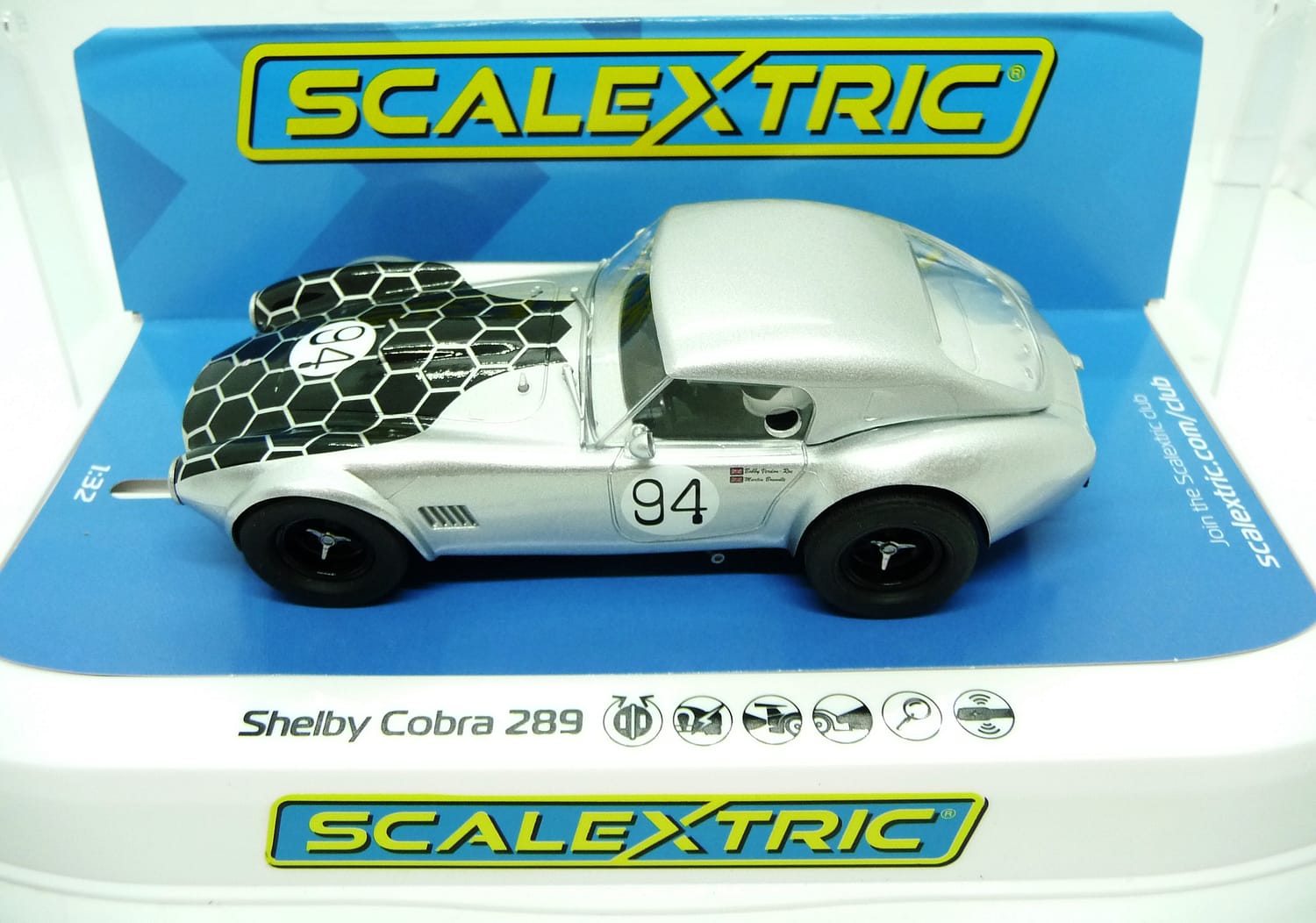 Scalextric C4417 Shelby Cobra 289 - Csx2201- Snake Eyes - Image 3