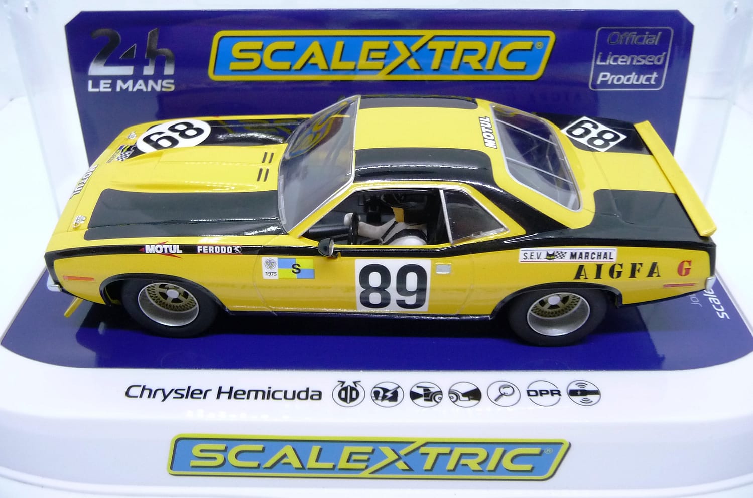 Scalextric C4345 Chrysler Hemicuda - Lemans 1975 - Image 3