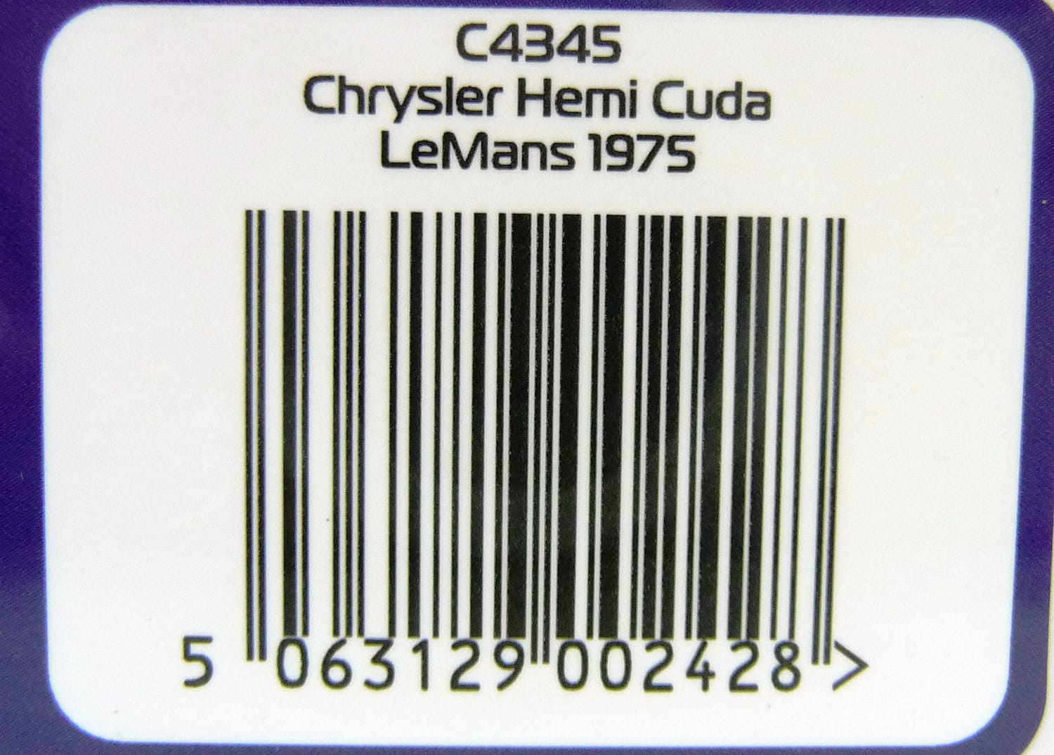 Scalextric C4345 Chrysler Hemicuda - Lemans 1975 - Image 5