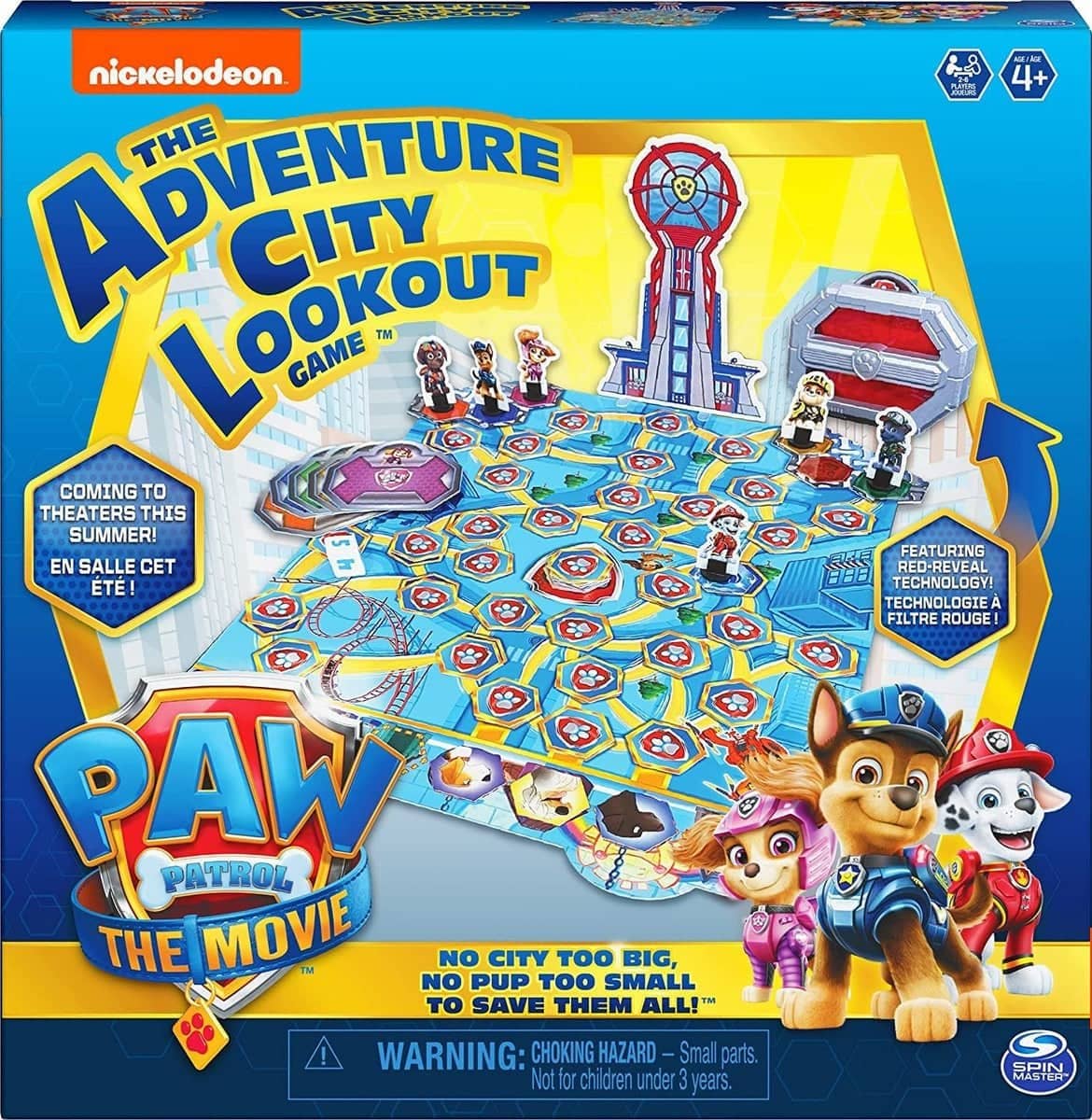 Paw Patrol - The Adventure City Lookout Board Game