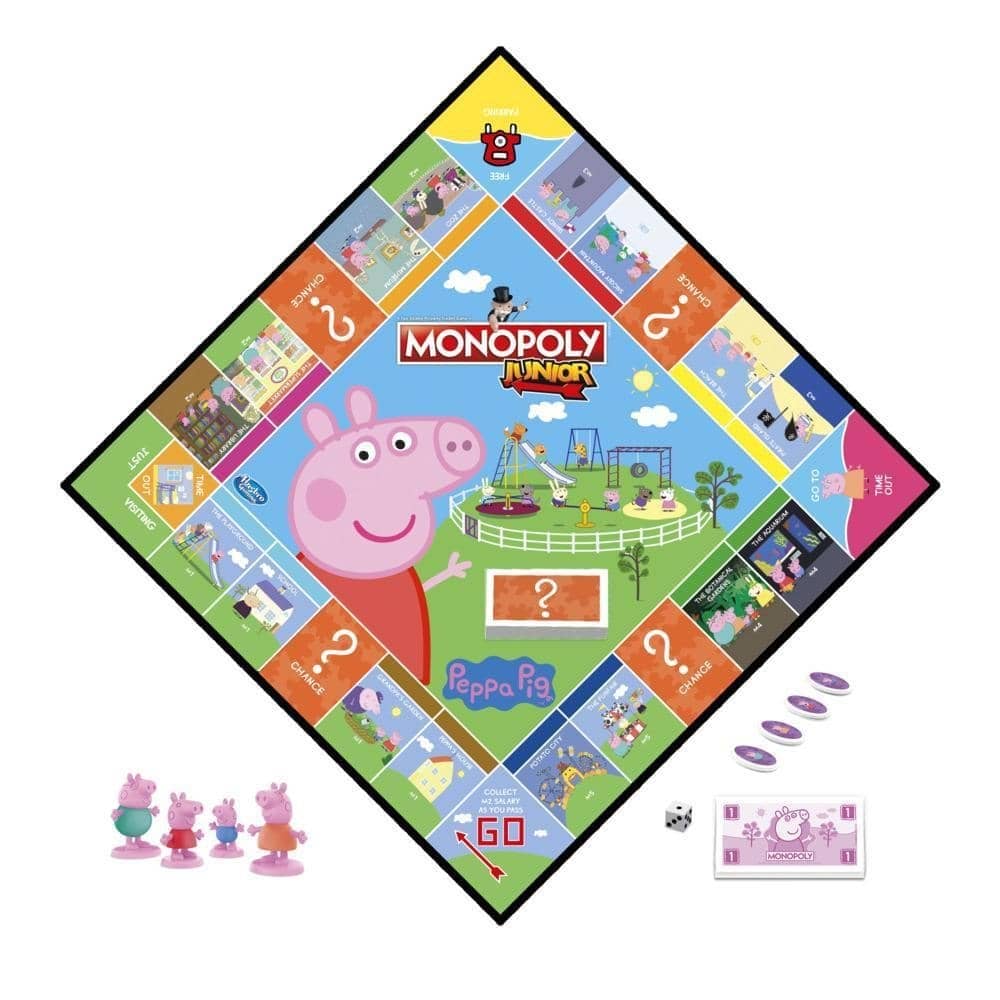 Monopoly - Junior Peppa Pig Board Game - Image 2