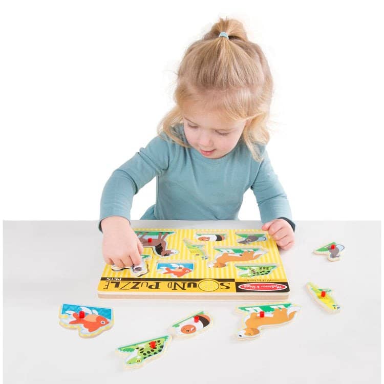 Melissa & Doug - Pets Sound Puzzle - 8 Pieces - Image 8
