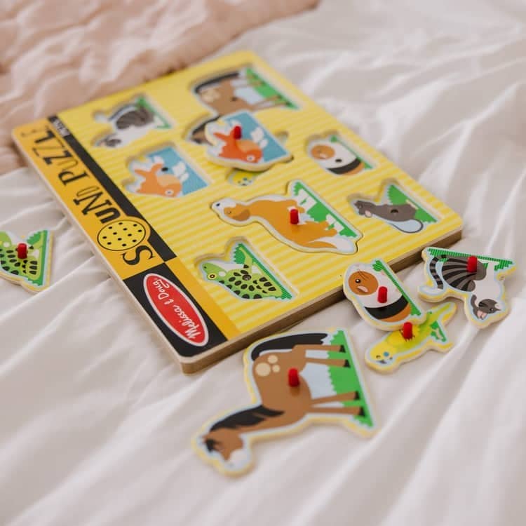 Melissa & Doug - Pets Sound Puzzle - 8 Pieces - Image 9