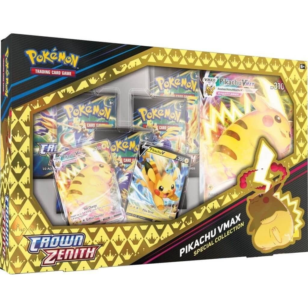 Pokemon - Tcg Crown Zenith Pikachu Vmax Box