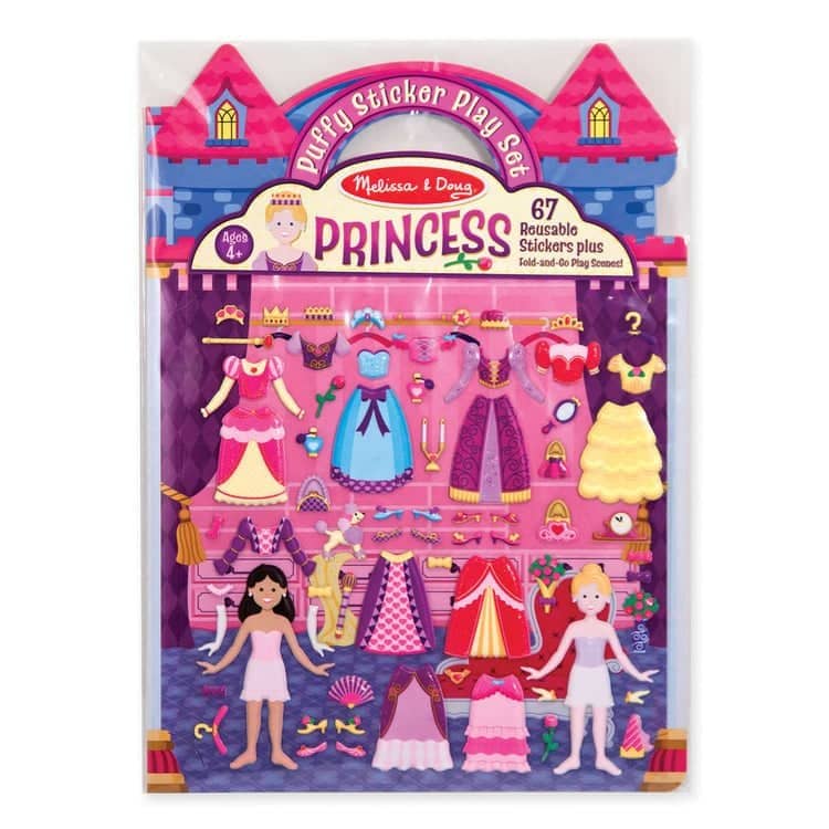 Melissa & Doug - Puffy Stickers Play Set: Princess