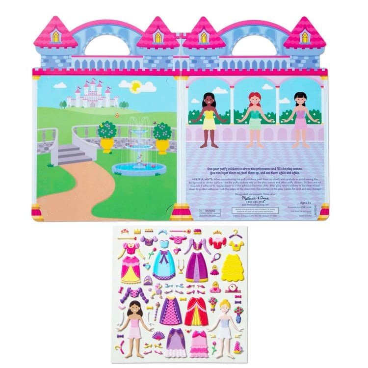 Melissa & Doug - Puffy Stickers Play Set: Princess - Image 3