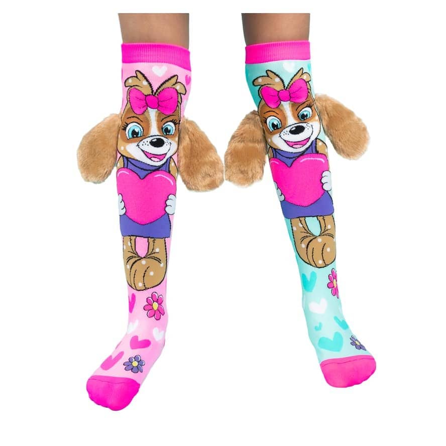 MADMIA - Socks Kids & Adults Age 6y+ Puppy Love Socks
