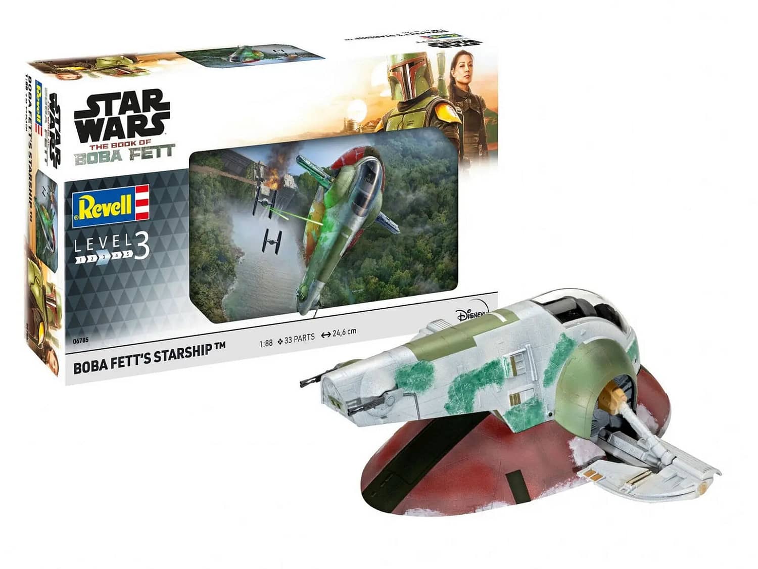 REVELL STAR WARS 1:88 BOBA FETTS STARSHIP 06785