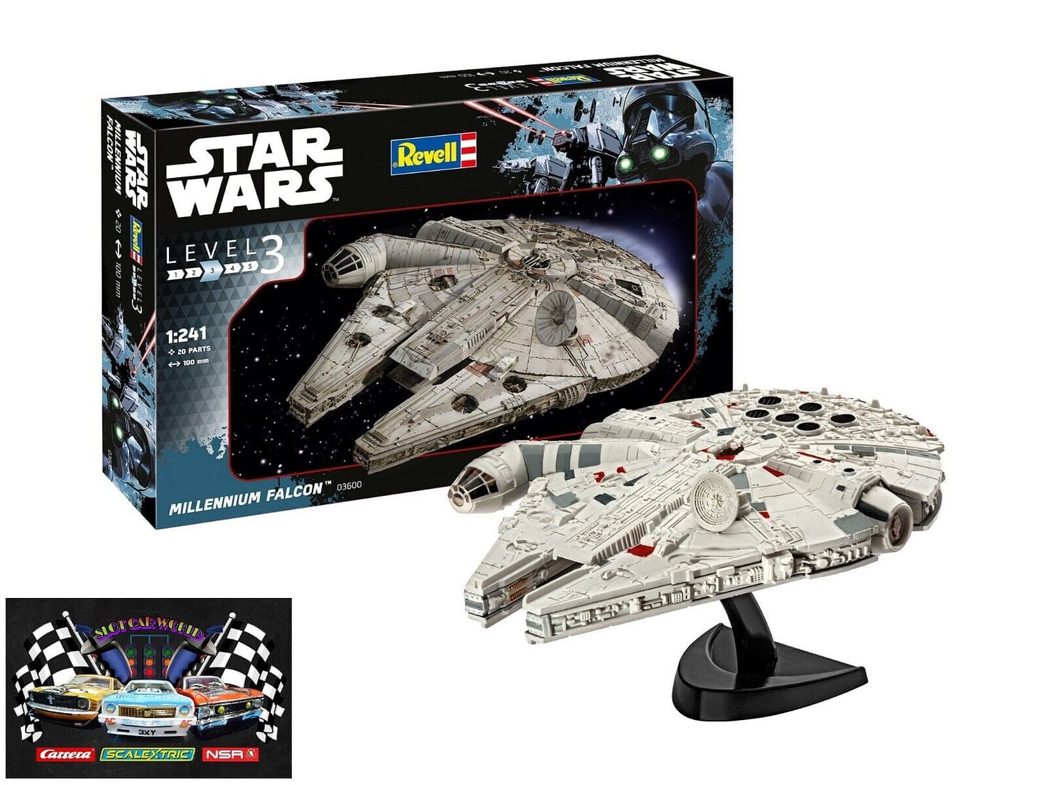 REVELL STAR WARS MILLENNIUM FALCON KIT 03600