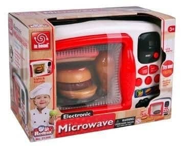 In Home Electronic Toy Pretend Play Microwave