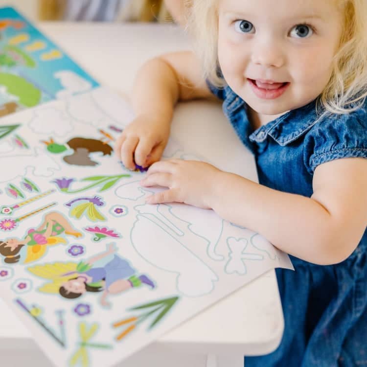 Melissa & Doug - Reusable Sticker Pad - Fairies - Image 6