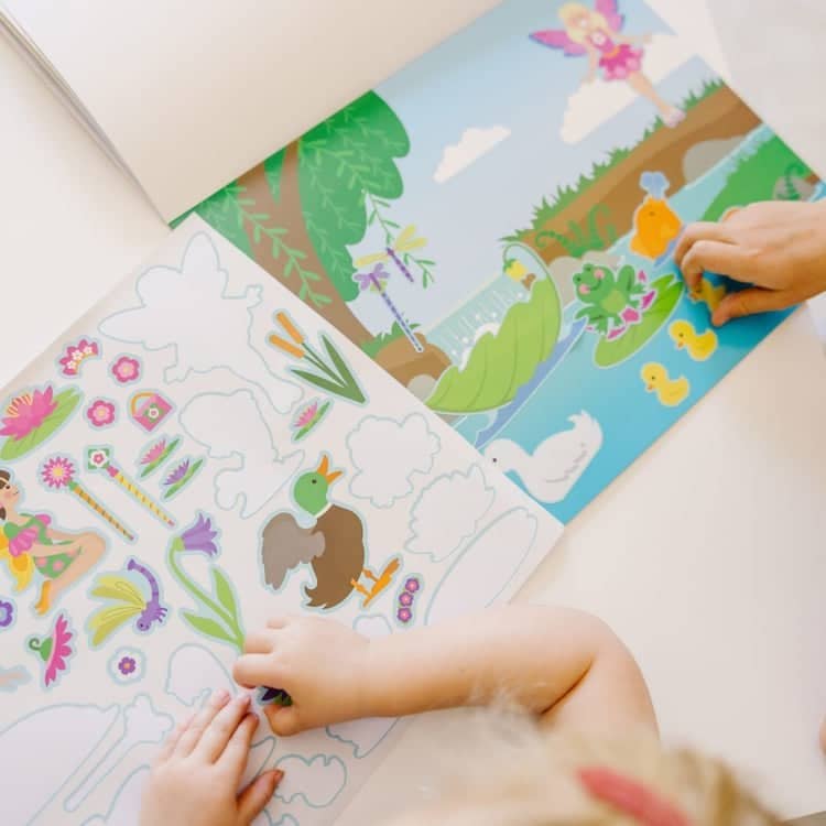 Melissa & Doug - Reusable Sticker Pad - Fairies - Image 7
