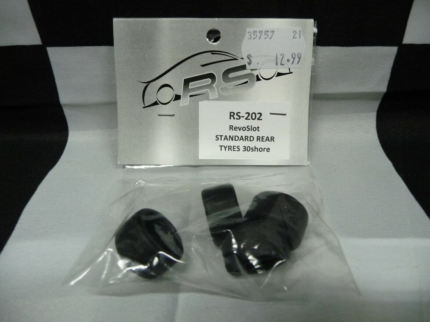 RevoSlot RS-202 RevoSlot Standard Rear Tyres 30shore