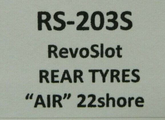 RevoSlot RS-203S RevoSlot Rear Tyres AIR 22shore - Image 3