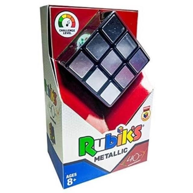 Rubik's - Metallic 40th Year Anniversary Edition Rubiks Cube