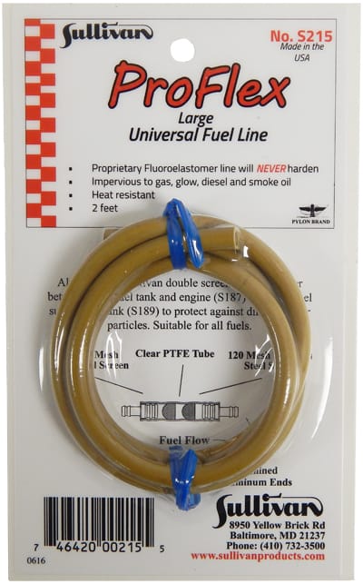 SULLIVAN S215 PROFLEX LARGE GAS 2FT ProFlex Universal Tubing for 3/16″ fittings