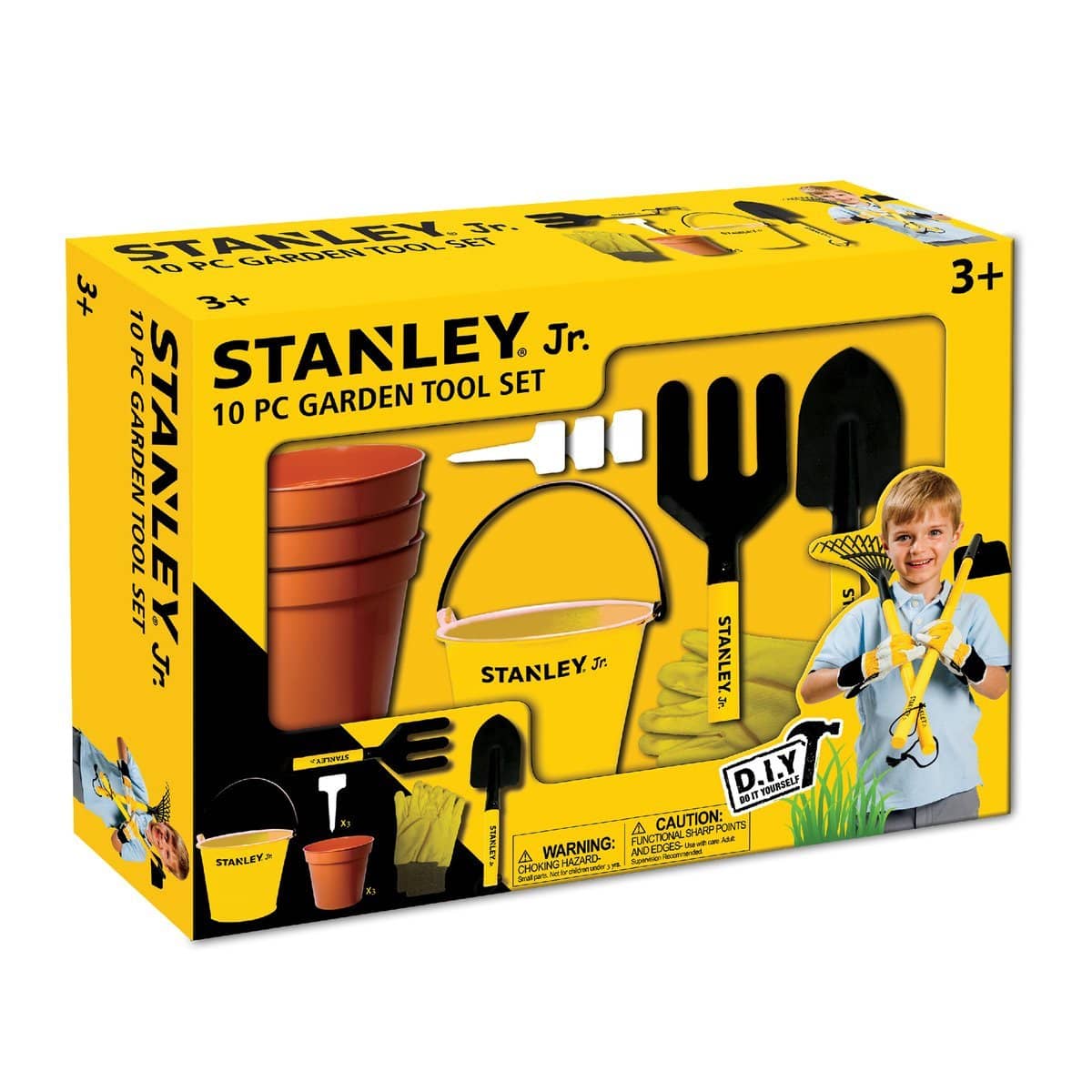 Stanley Jr - 10 Piece Garden Tool Set