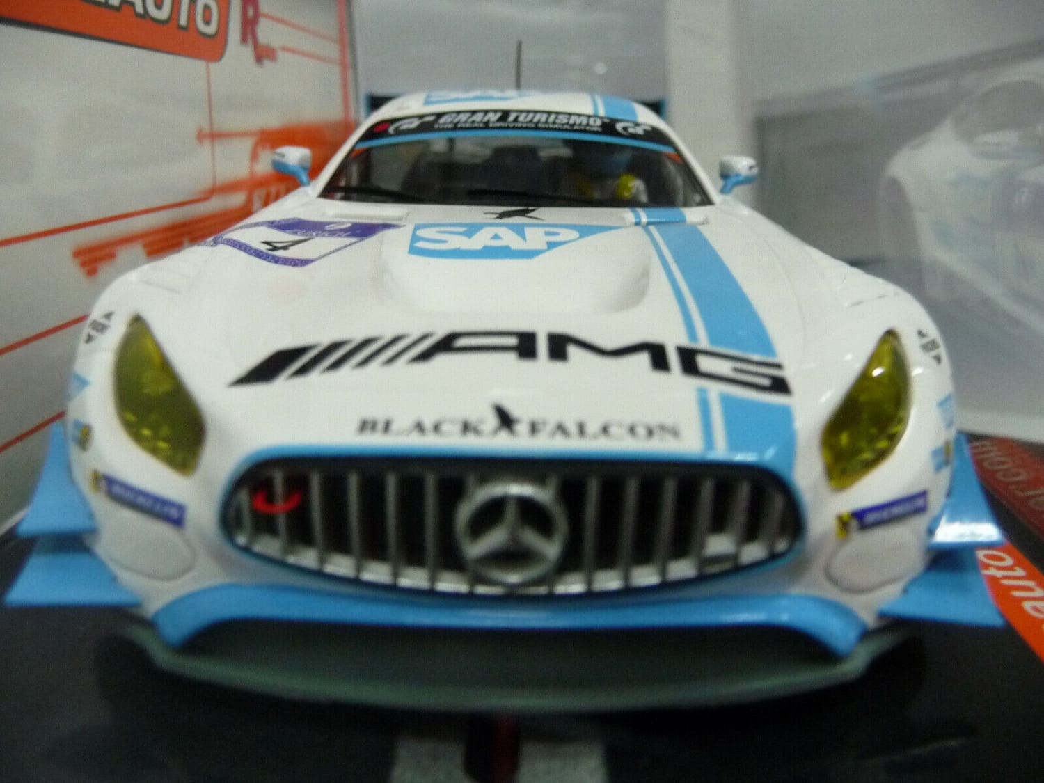 Scaleauto 1:32 SC6219R Mercedes AMG GT3 N/burg 16 1st No4 Scalextri/Carrera - Image 4