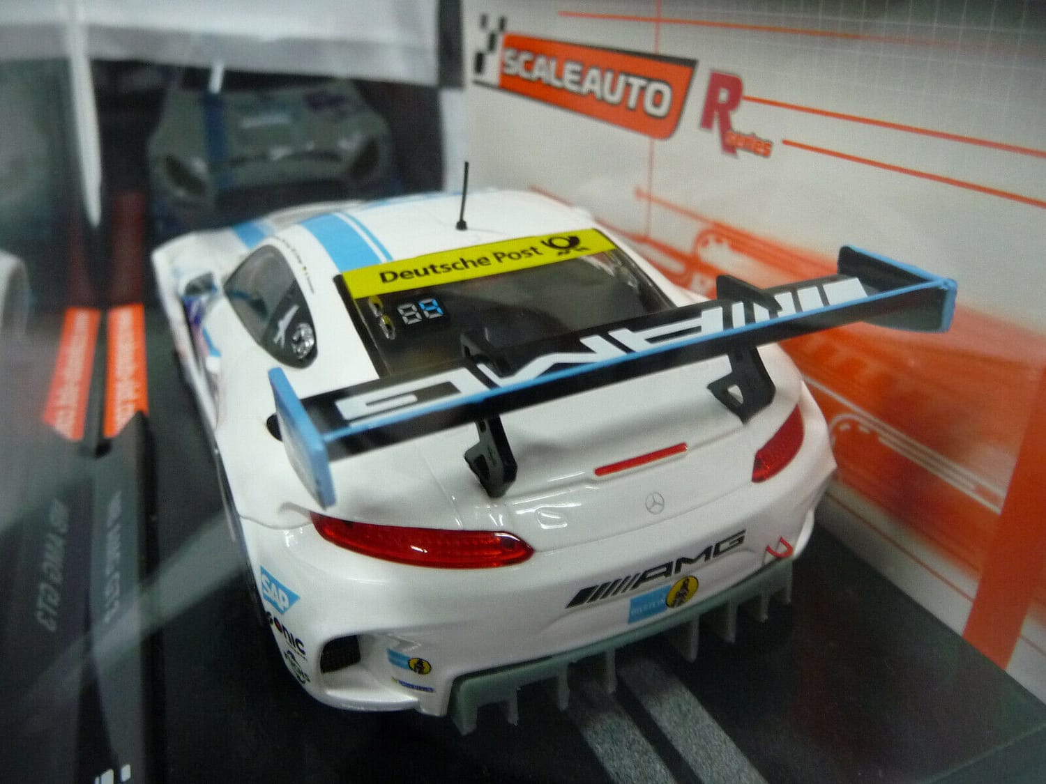 Scaleauto 1:32 SC6219R Mercedes AMG GT3 N/burg 16 1st No4 Scalextri/Carrera - Image 5