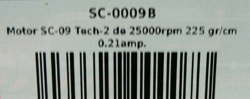 Scaleauto SC-0009B Motor T2 25000rpm@12V - Image 4