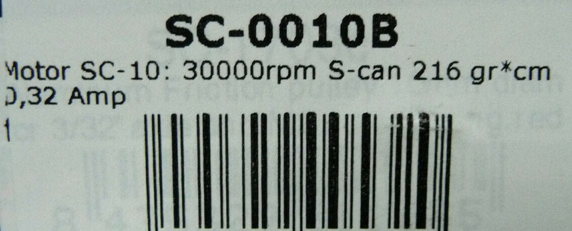 Scaleauto SC-0010B Motor Tech 3 30000rpm@12V - Image 4