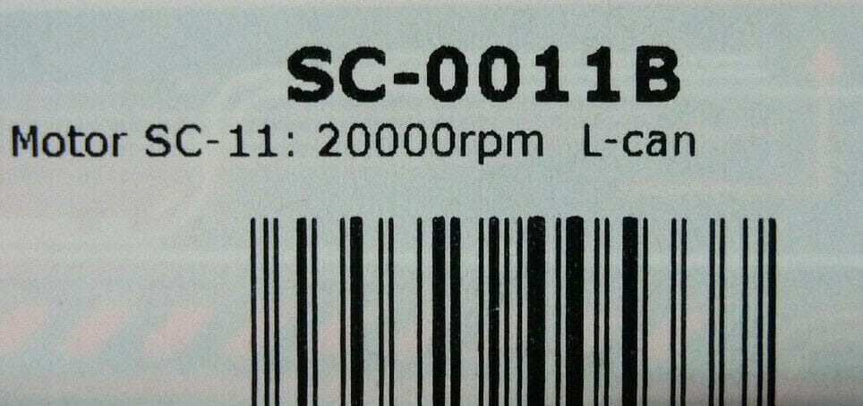 Scaleauto SC-0011B Motor Tech 1 20000rpm@12V Long can - Image 4
