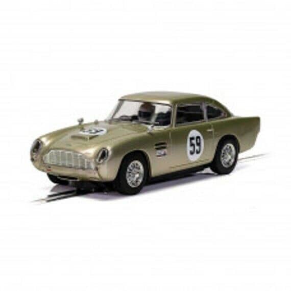 Scalextric C4166 1:32 Aston Martin DB5 White Gold Slot car