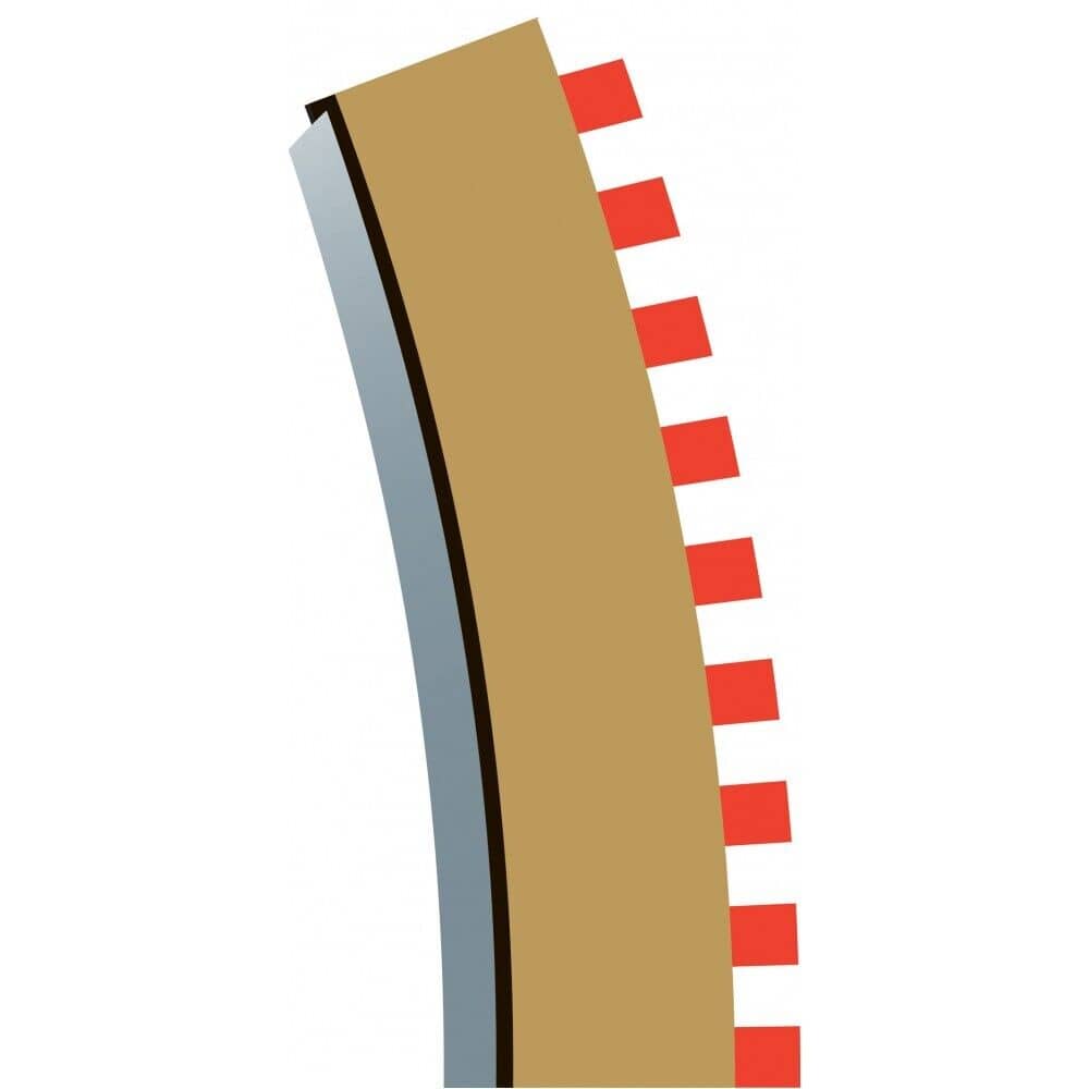 Scalextric C8282 RAD 4 INNER BORDER/BARRIERS