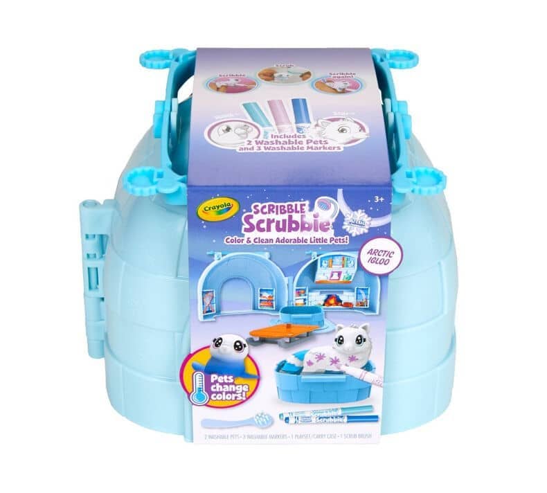 Crayola Scribble Scrubbie Pets Artic Igloo