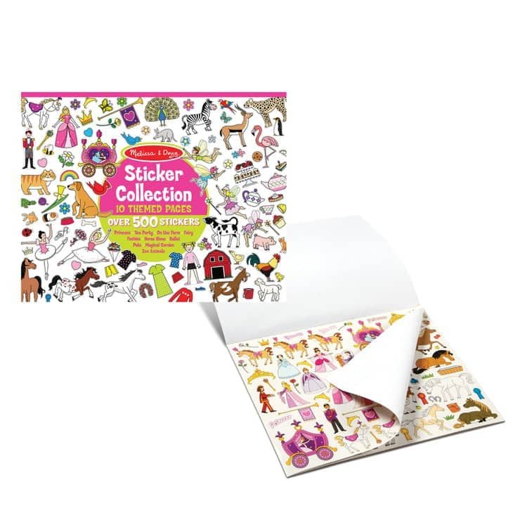 Melissa & Doug - Sticker Collection Book: 500+ Stickers - Princesses Tea Party Animals And More - Image 3