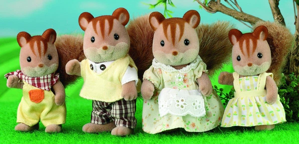 Sylvanian Families - Walnut Squirrel Family - Image 3