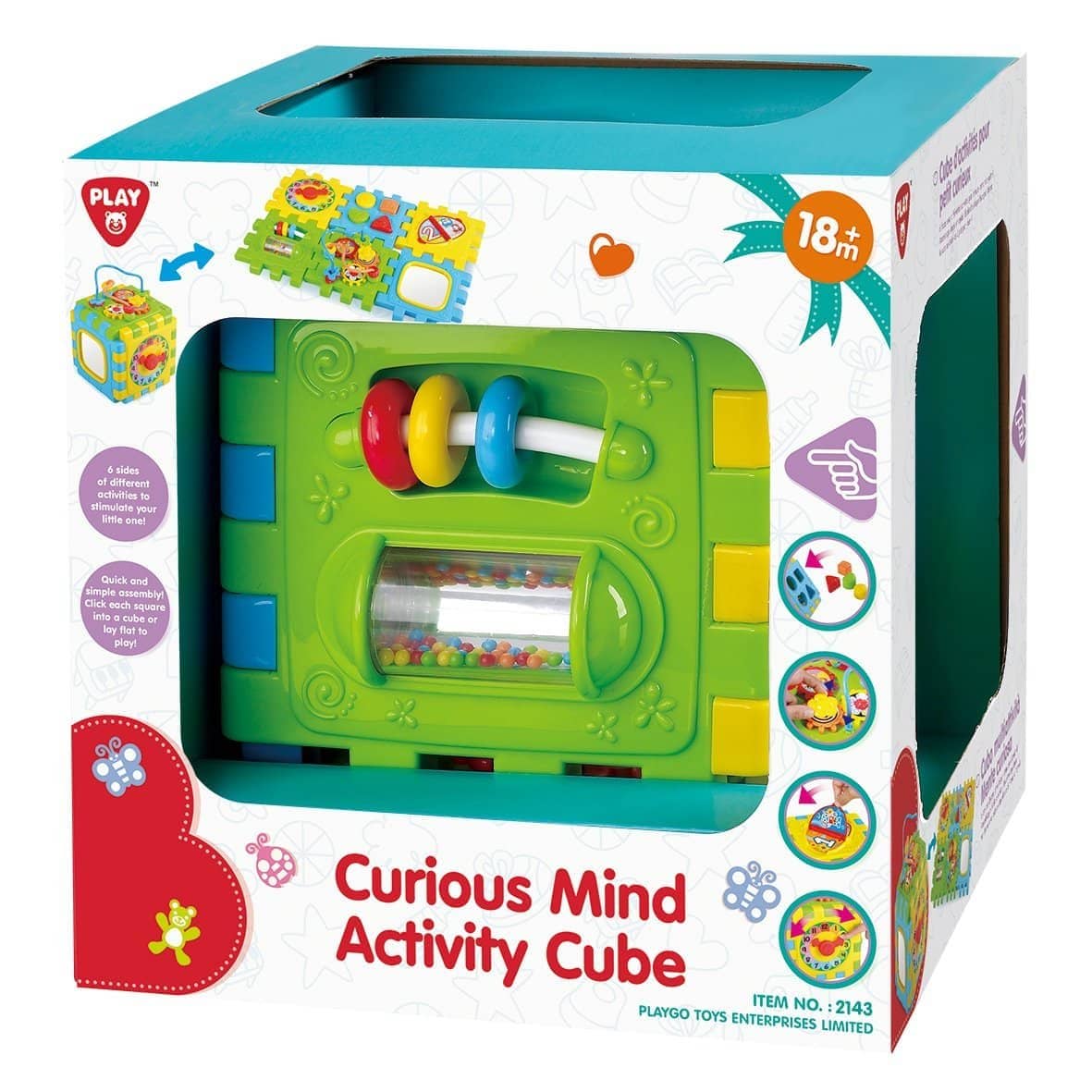 Curious Mind Activity Cube  Playgo Toys Ent. Ltd