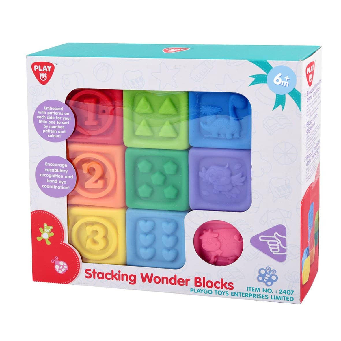 Playgo Toys Ent. Ltd. - Stacking Wonder Blocks