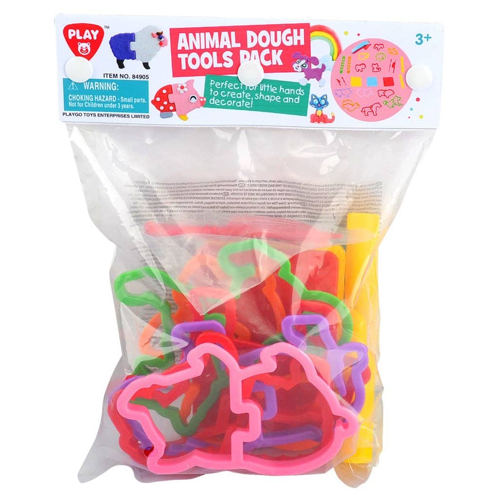 Playgo Toys Ent. Ltd. - Animal Dough Tool Pack Assorted Styles - Image 2