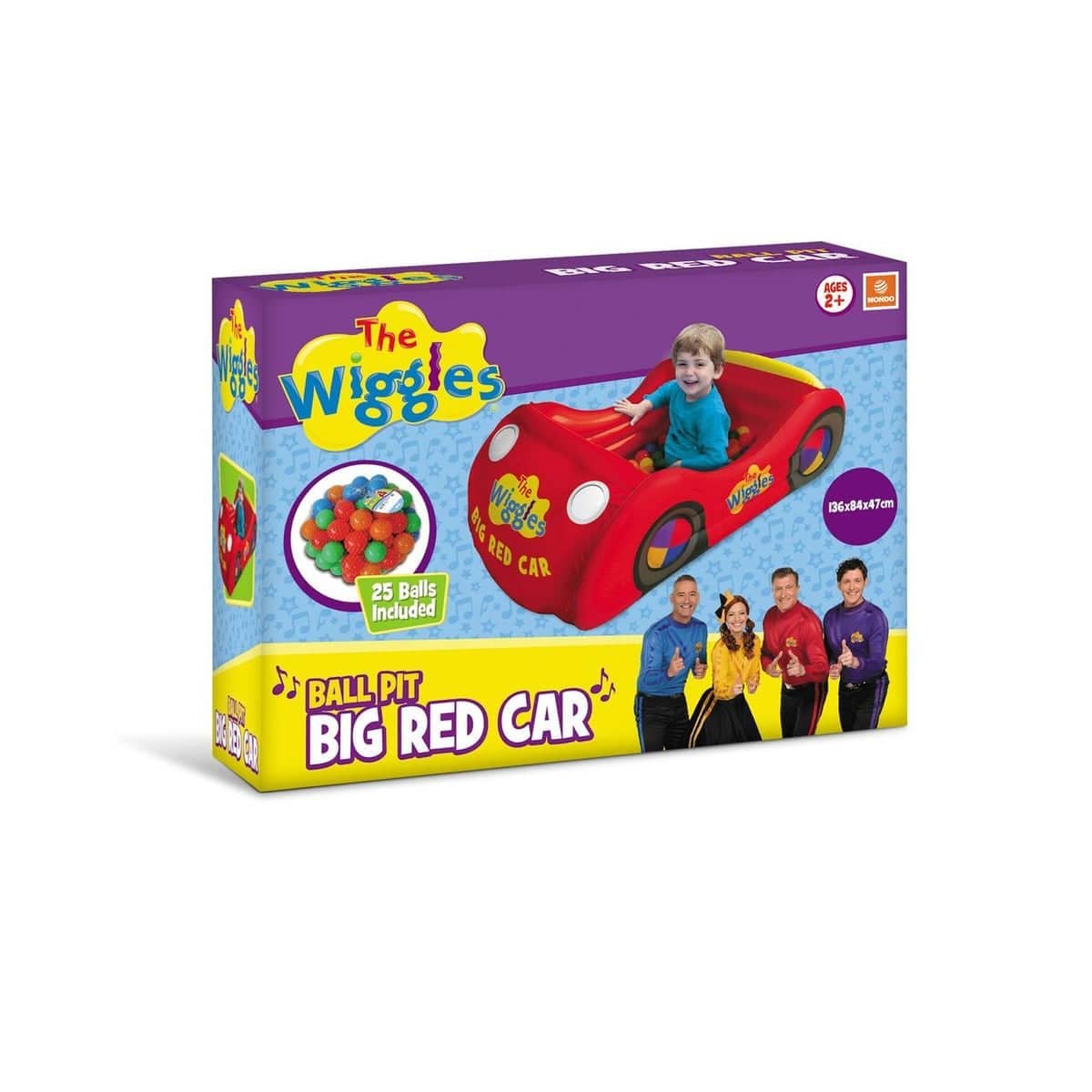 The Wiggles - Big Red Car - Inflatable Ball Pit With 25 Balls