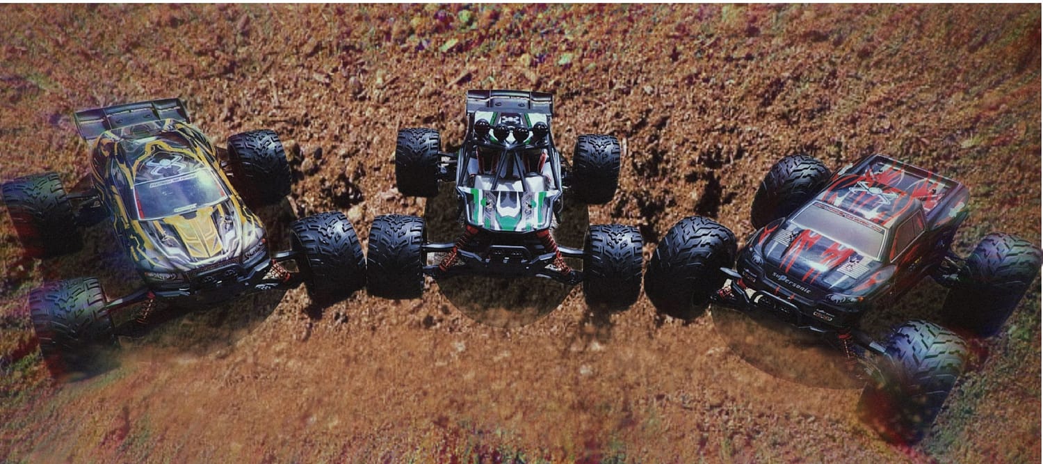 Tornado RC 1:12 Radio Control Truggy RTR V2 Red - Image 6